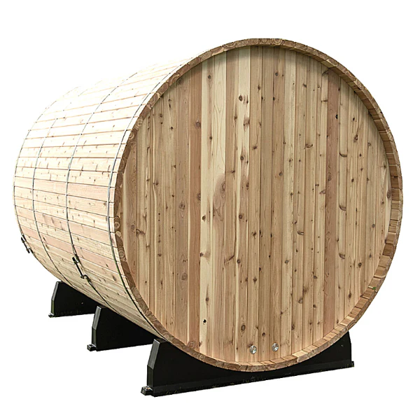 Almost Heaven Charleston 4 Person Canopy Barrel Sauna - Image 18