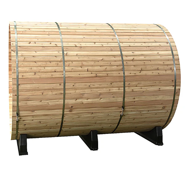 Almost Heaven Charleston 4 Person Canopy Barrel Sauna - Image 19