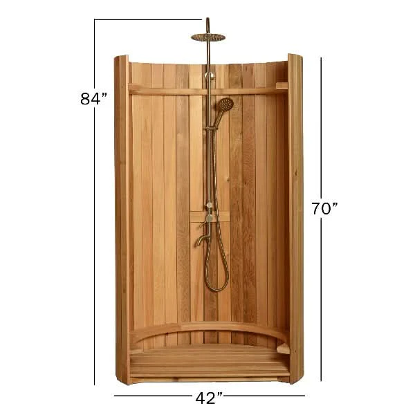 Almost Heaven Ellipse Outdoor Shower - Image 6