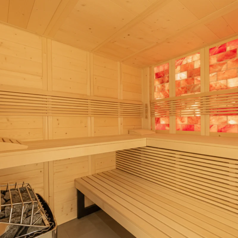 Almost Heaven Indoor Himalaya Corner 6 Person Indoor Sauna - Image 5