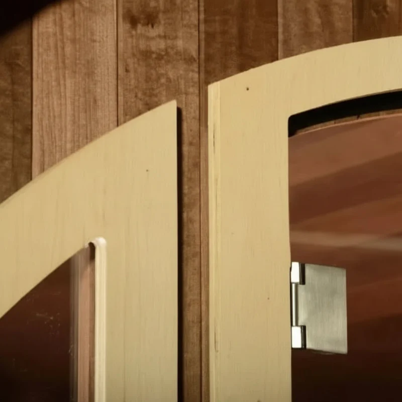 Almost Heaven Phoenix 6 Person Luxury Barrel Sauna - Image 7