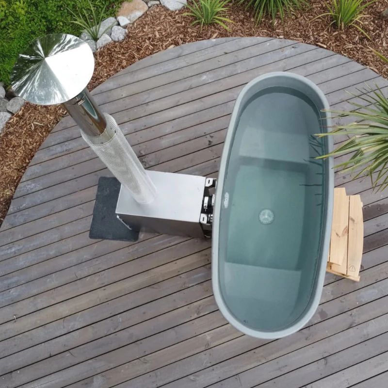 Almost Heaven Sindri 2 Person Wood Fired Hot Tub - Image 4