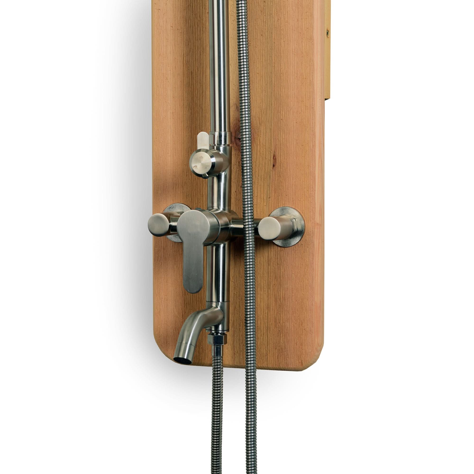 Almost Heaven The Wall Outdoor Shower - Image 6