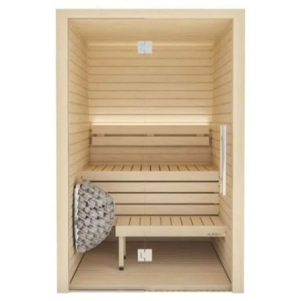 Auroom Cala Glass Cabin Sauna Kit - Aspen - Image 3