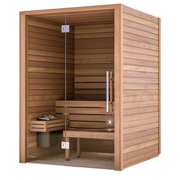 Auroom Cala Glass Cabin Sauna Kit - Thermo-Aspen - Image 3