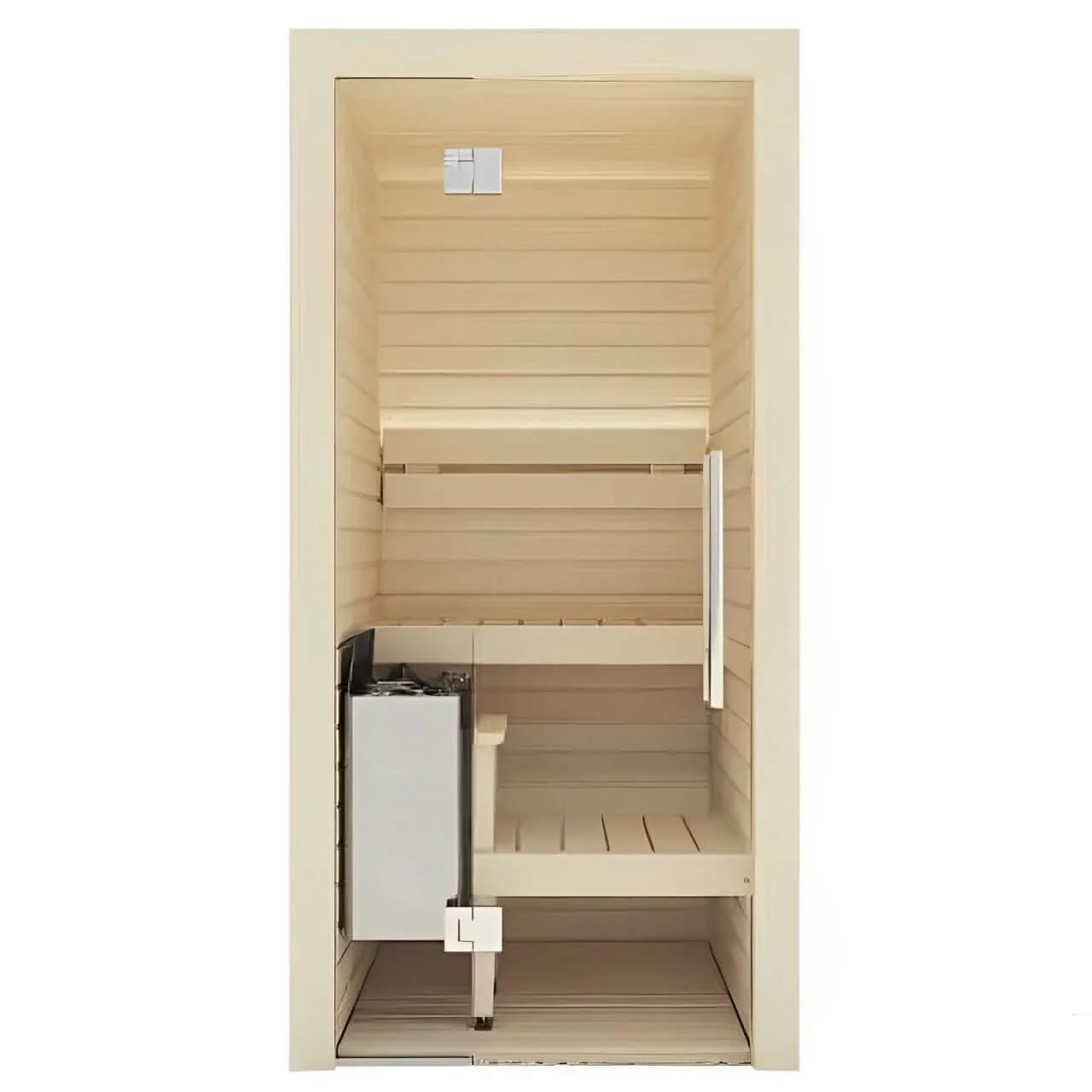 Auroom Cala Glass Mini Sauna Kit-Aspen - Image 4