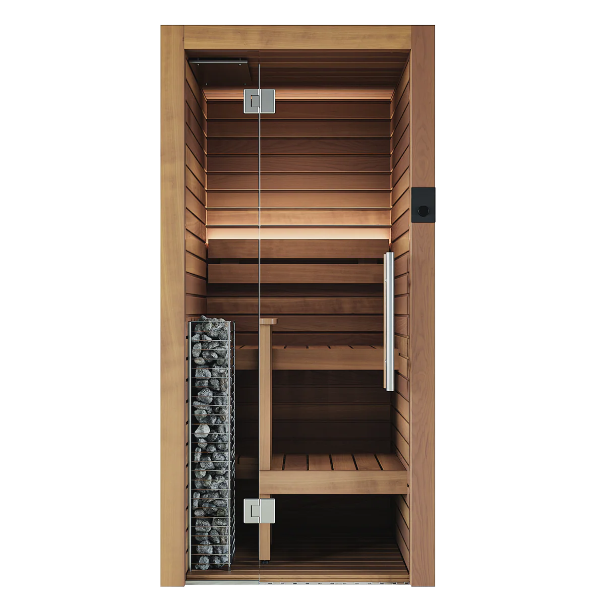 Auroom Cala Glass Mini Sauna Kit -Thermo-Aspen - Image 8