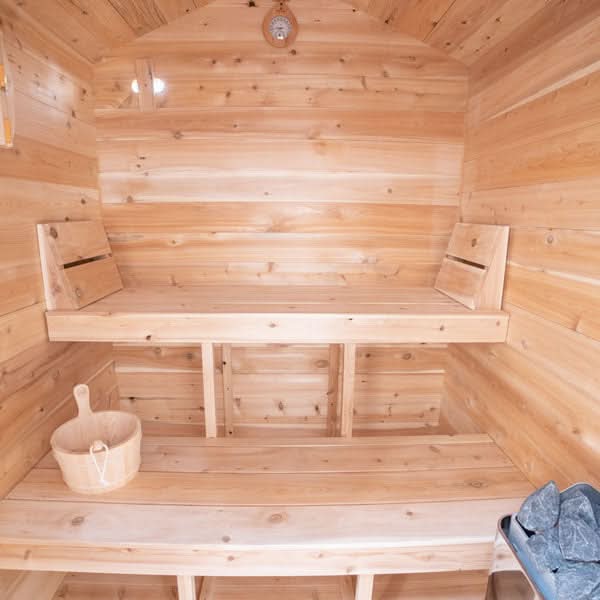 Dundalk Leisure Canadian Timber 2-3 Person Granby Cabin Sauna CTC66W - Image 5