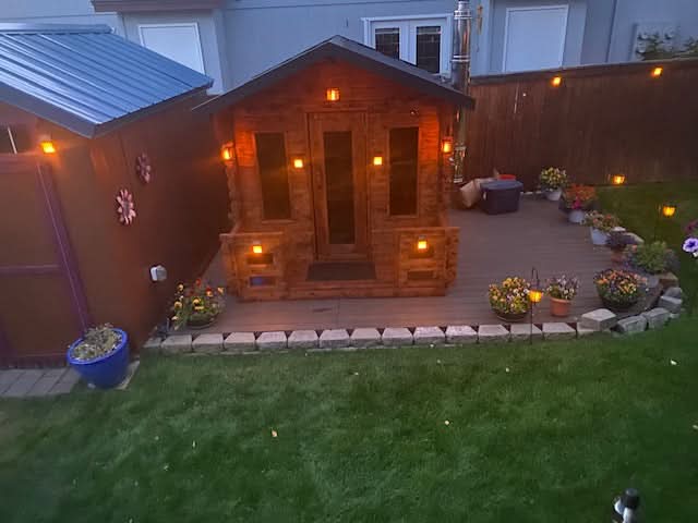 Dundalk Leisure Canadian Timber Georgian Cabin Sauna CTC88W - Image 3