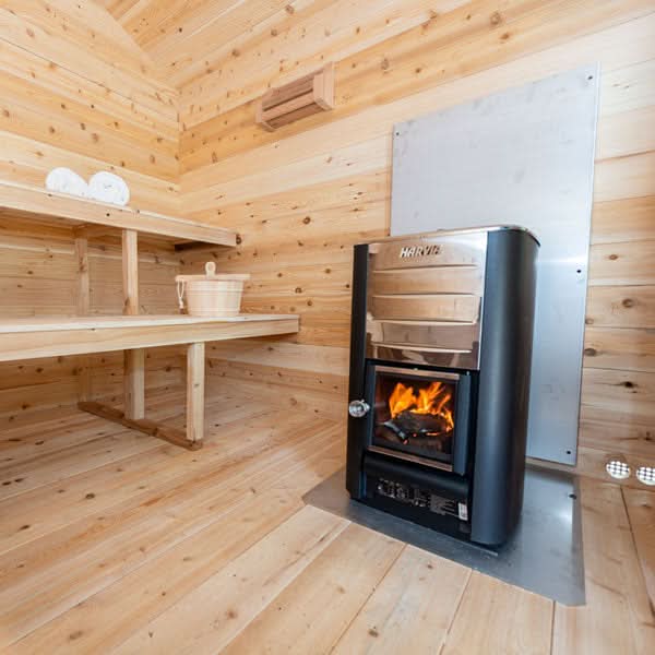 Dundalk Leisure Canadian Timber Georgian Cabin Sauna CTC88W - Image 6