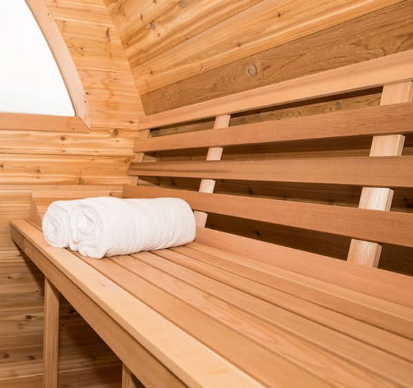 Dundalk LeisureCraft Knotty Cedar POD Sauna - Image 11