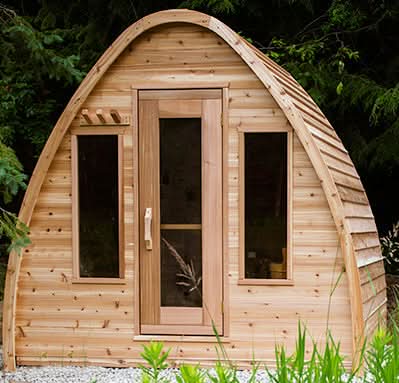 Dundalk LeisureCraft Knotty Cedar POD Sauna - Image 5