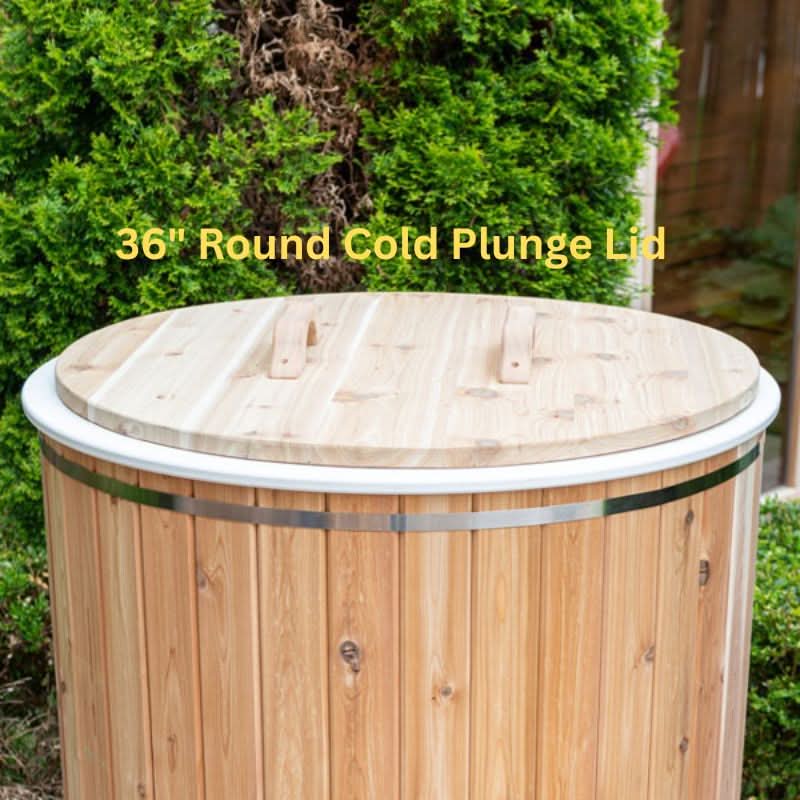Dundalk LeisureCraft The Arctic Cold Plunge Tub - Clear Red Cedar - Image 10