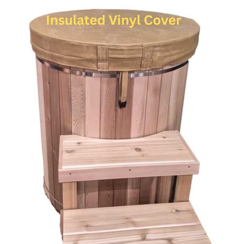 Dundalk LeisureCraft The Arctic Cold Plunge Tub - Clear Red Cedar - Image 9