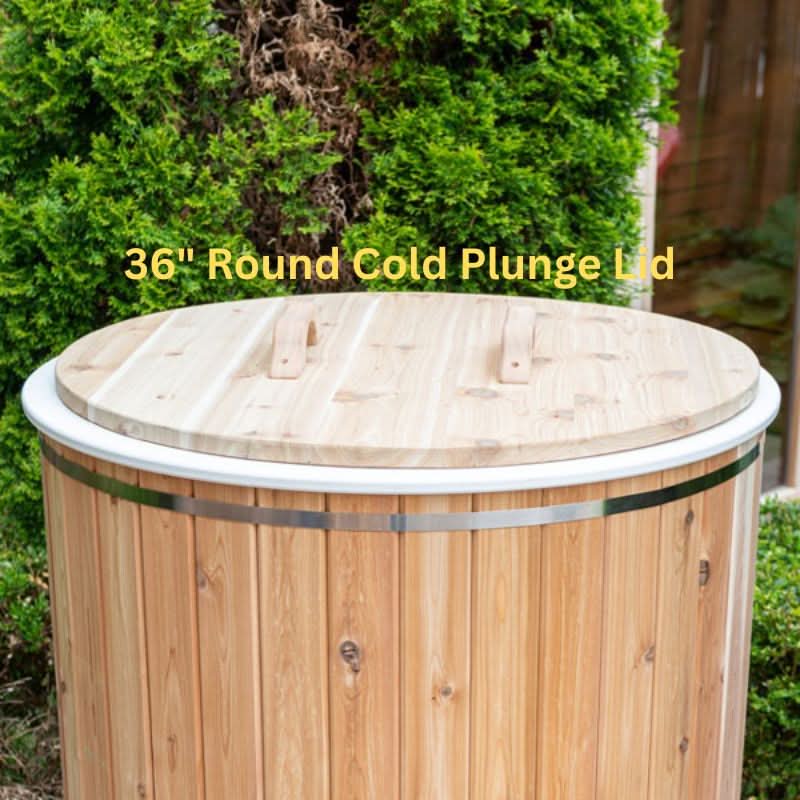 Dundalk LeisureCraft The Arctic Cold Plunge Tub - Knotty Red Cedar - Image 13