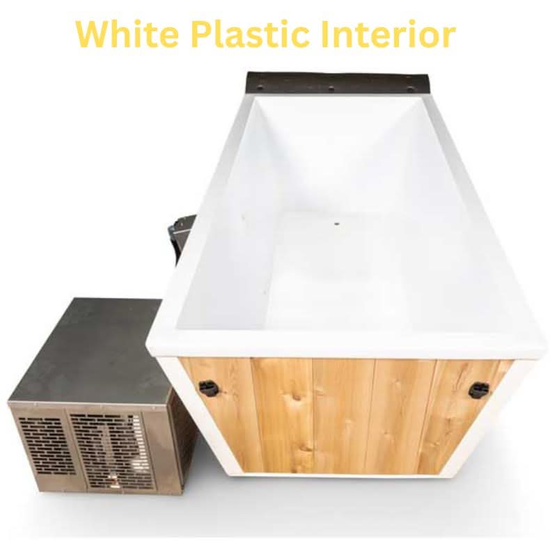 Dundalk LeisureCraft The Glacier Cold Plunge Tub - Knotty Red Cedar - Image 17