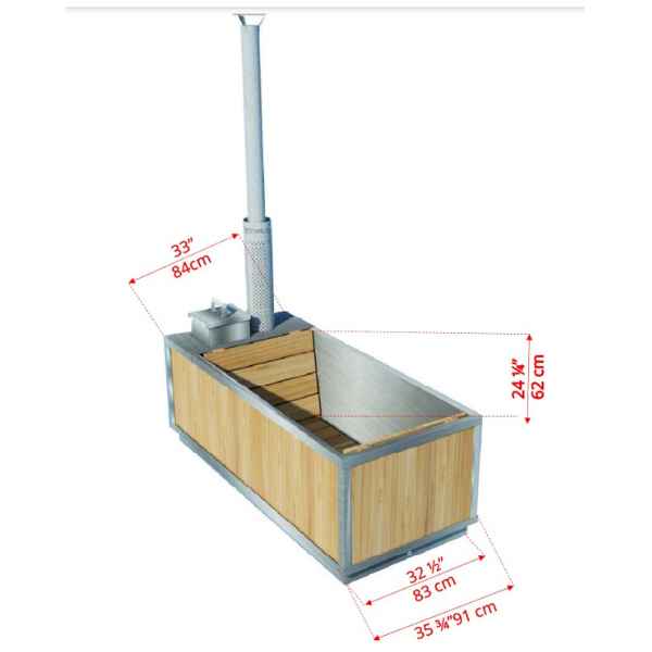 Dundalk LeisureCraft The Starlight Wood Burning Hot Tub - Image 10