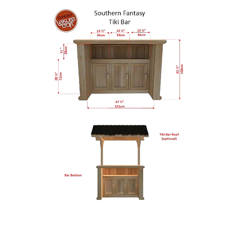 Dundalk Leisure New Southern Fantasy Tiki Bar - Image 15