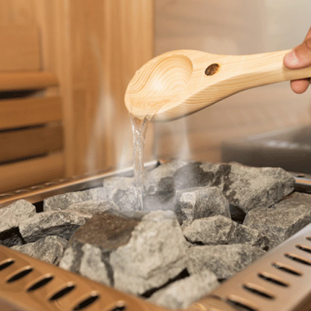 Dundalk Leisure Knotty Cedar Outdoor Luna Sauna - Image 18