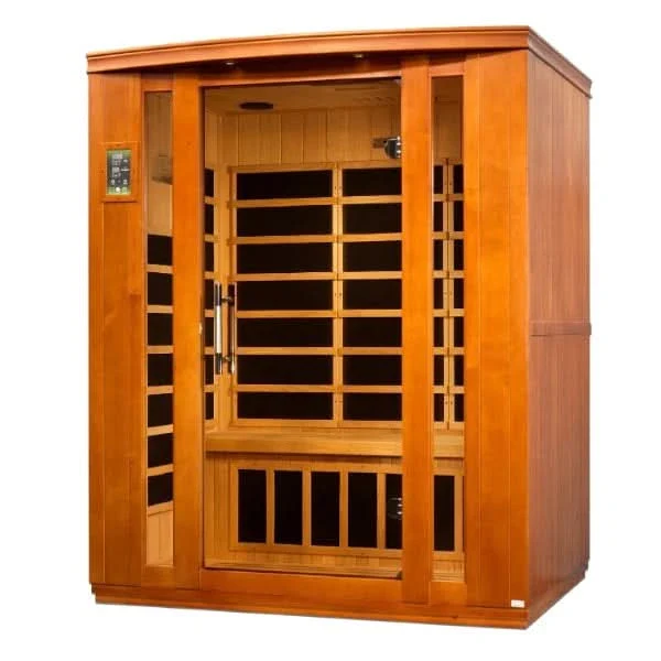 Golden Designs Dynamic Bellagio 3 Person Low EMF Far IR Sauna (DYN-6306-02) - Image 4