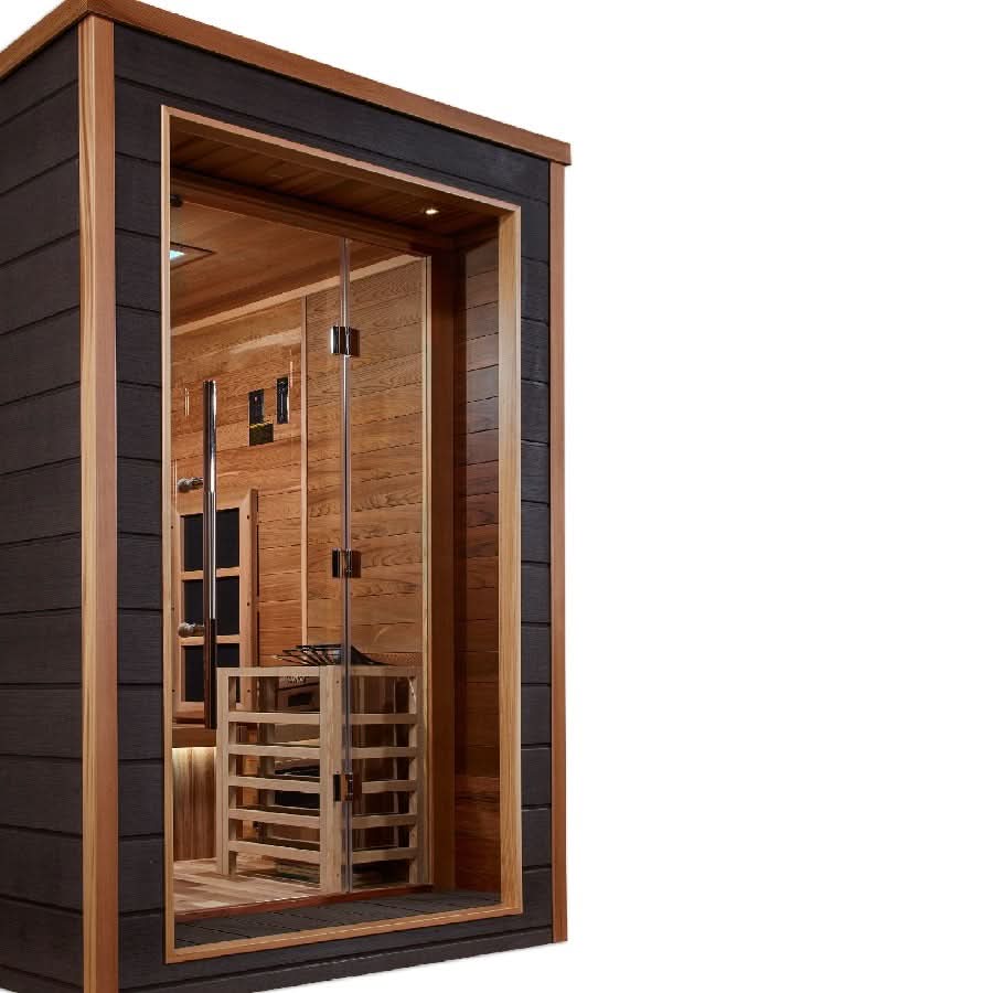 Golden Designs Karlstad 6 Person Outdoor-Indoor PureTech™ Hybrid Full Spectrum Sauna (GDI-8226-01) - Image 11
