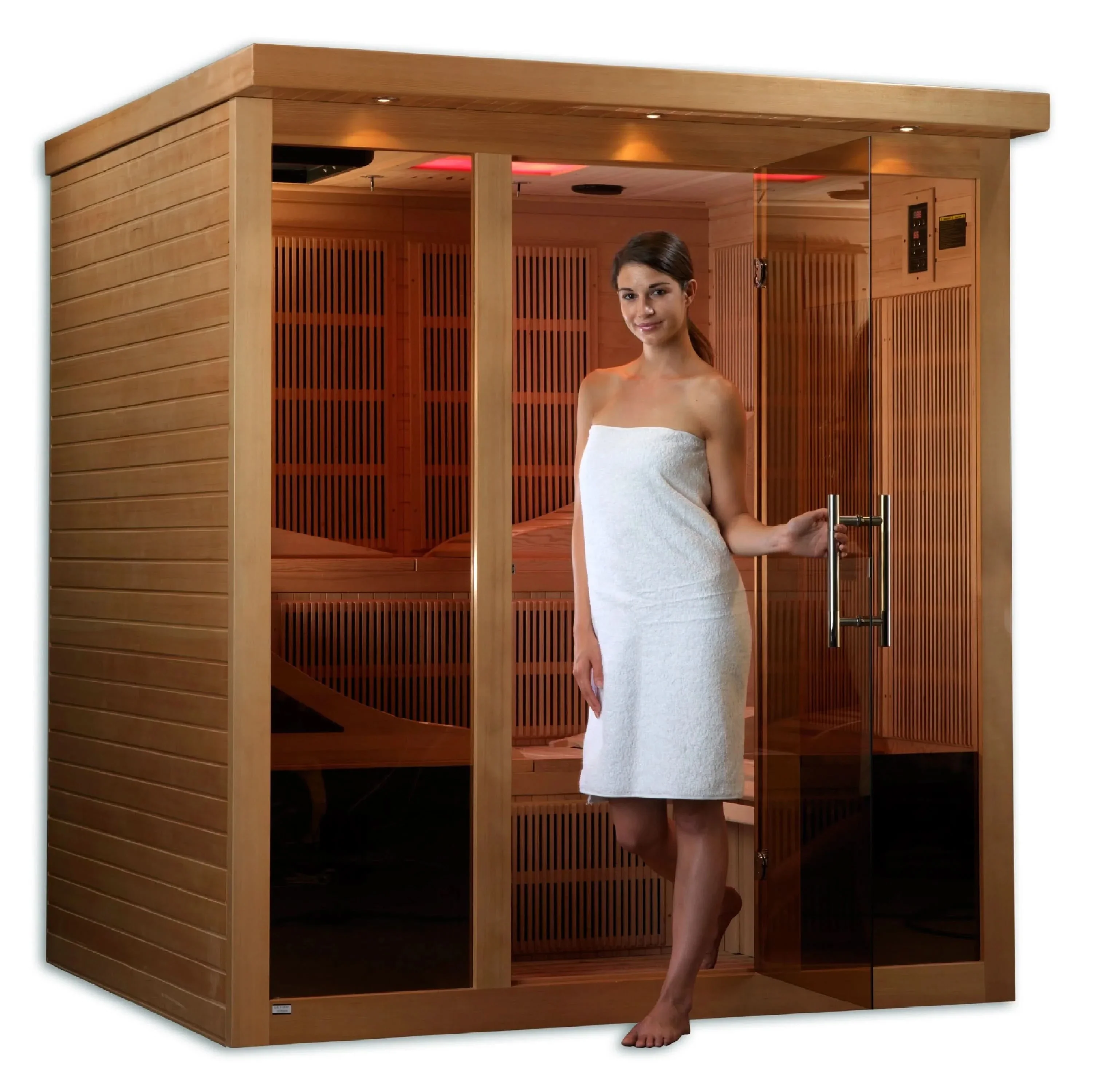 Golden Designs Monaco Near Zero EMF Far IR Sauna (GDI-6996-01 Elite) - Image 3
