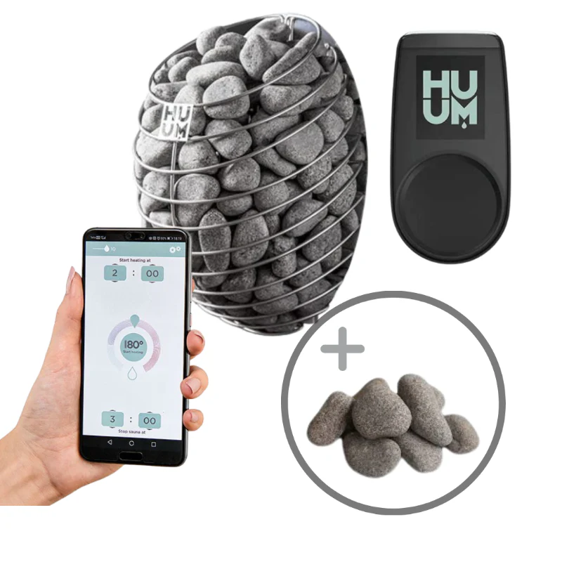 HUUM Drop Series 7.5kW Sauna Heater Package with UKU WI FI - Image 7