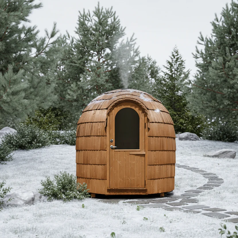 Iglucraft Single Iglusauna 4 Person Outdoor Sauna - Image 12