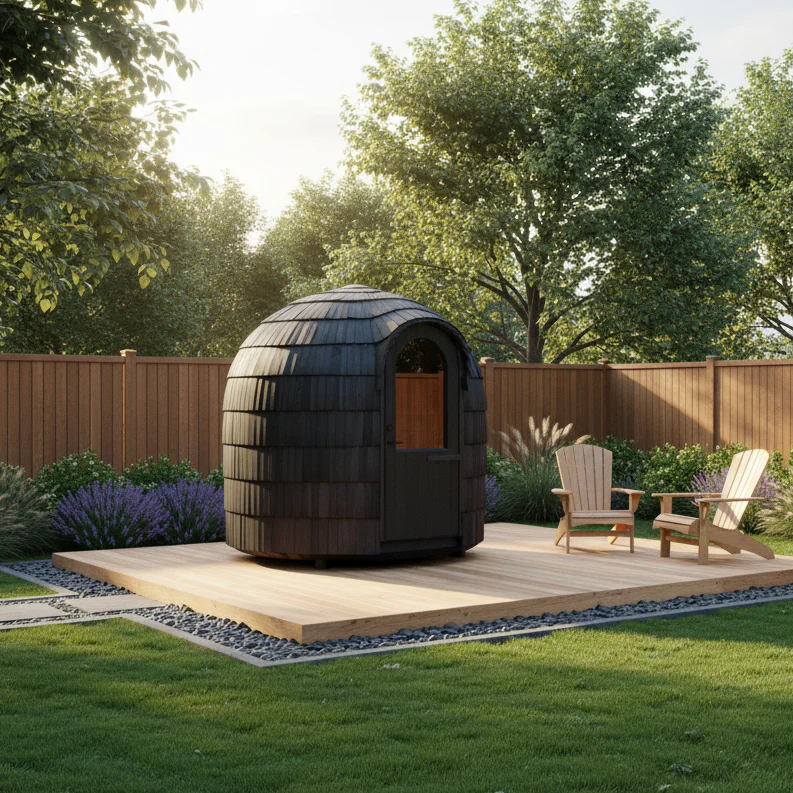 Iglucraft Single Iglusauna 4 Person Outdoor Sauna - Image 3