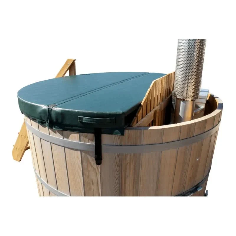 Northern Lights 4 Person Wood Fired Hot Tub - Interior Stove - Image 7