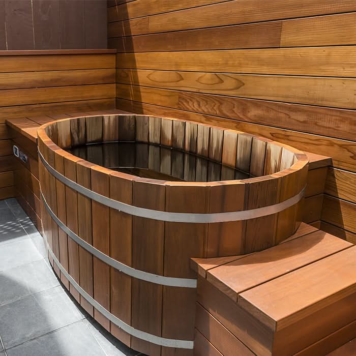 Northern Lights Japanese Ofuro Tub - Image 4