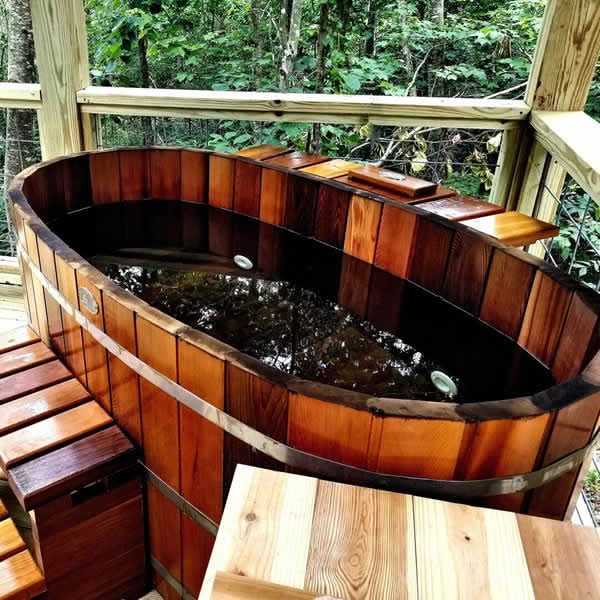 Northern Lights Japanese Ofuro Tub - Image 8