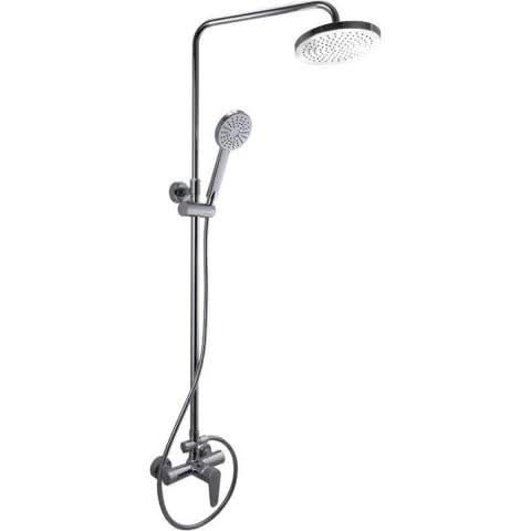 SaunaLife Model R3 Rain Series Outdoor Barrel Shower Kit - Image 8