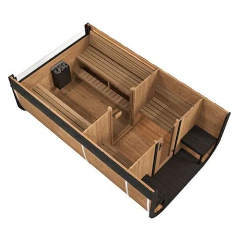 SaunaLife CL12GCP Luxury Sauna Suite Kit - Image 6