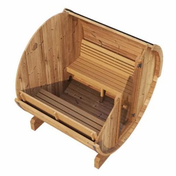 SaunaLife Model E7 4 Person Sauna Barrel - Image 12