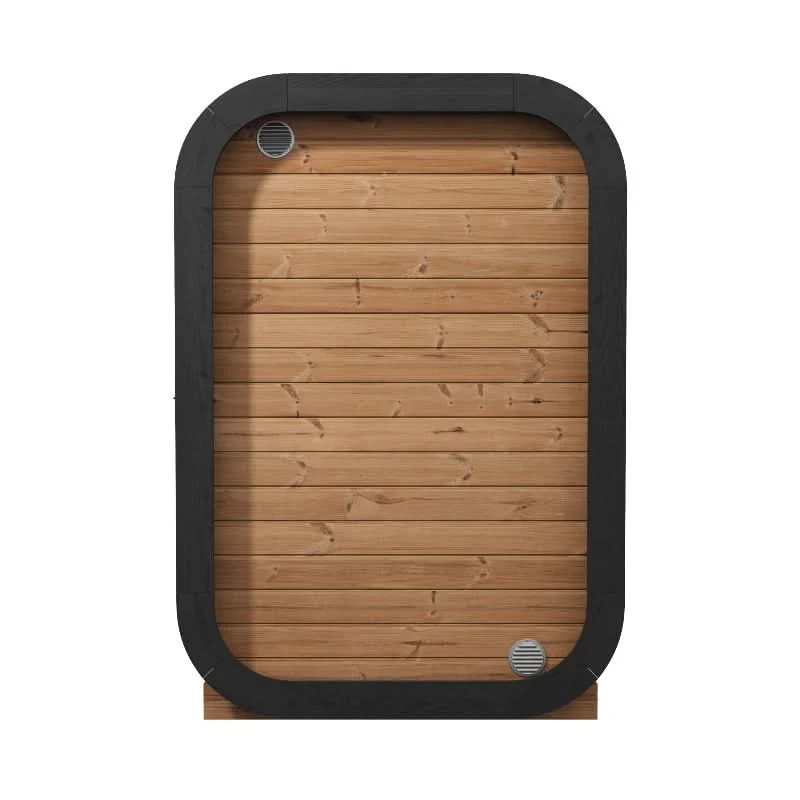 SaunaLife Model CL3G 2 Person Cube-Series Outdoor Sauna Kit - Image 5