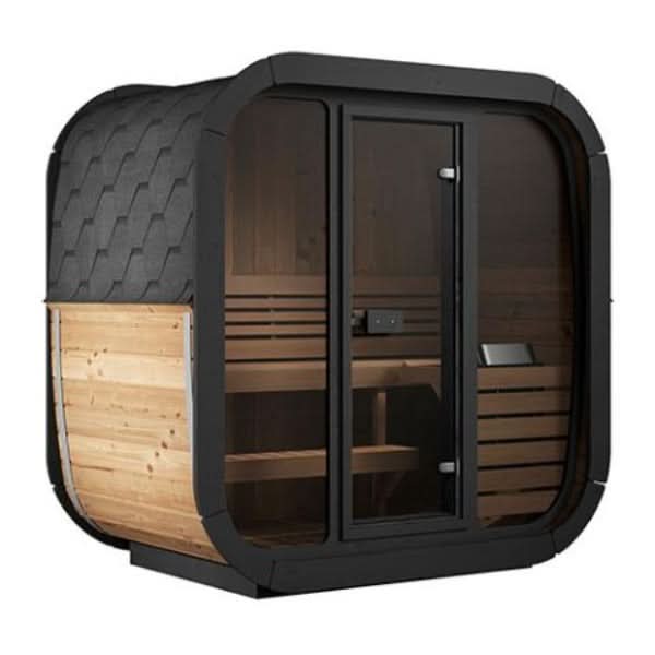 SaunaLife Model CL4G 3 Person Cube-Series Outdoor Sauna Kit - Image 6