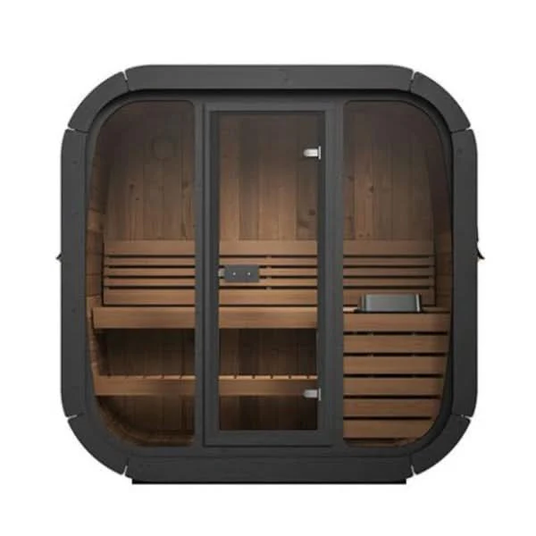 SaunaLife Model CL4G 3 Person Cube-Series Outdoor Sauna Kit - Image 7