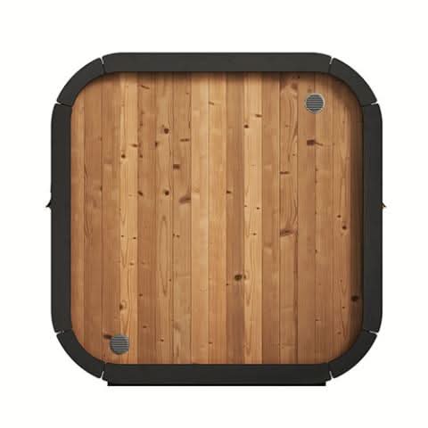 SaunaLife Model CL5G 4 Person Cube-Series Outdoor Sauna Kit - Image 11