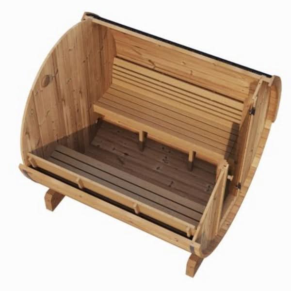 SaunaLife Model E8 6 Person Sauna Barrel - Image 10