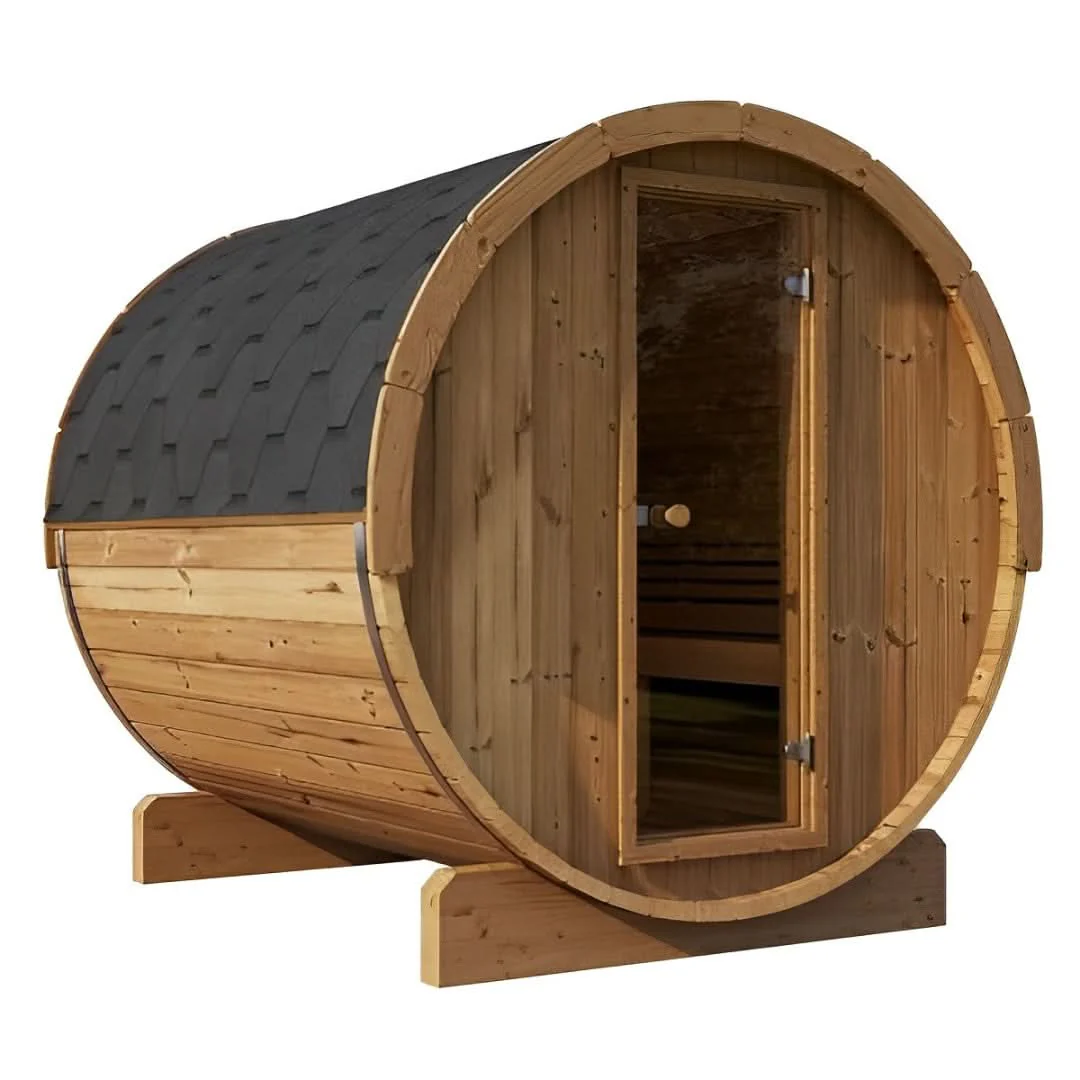SaunaLife Model E8 6 Person Sauna Barrel - Image 6