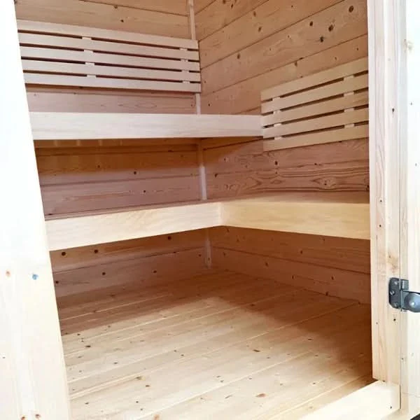 SaunaLife Model G2 4 Person Outdoor Home Sauna Kit - Image 6