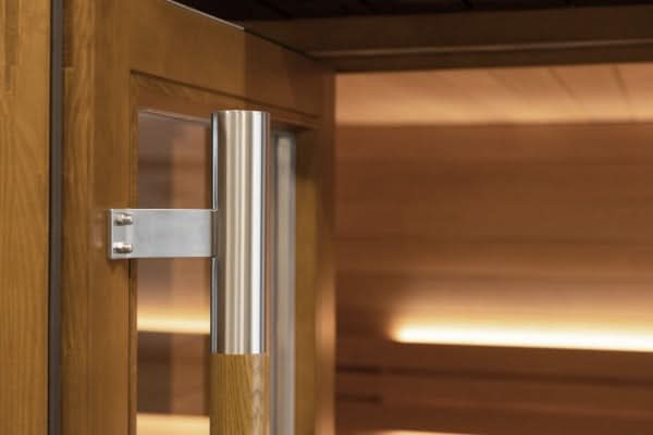 SaunaLife Model G7 6 Person Garden Series Pre-Assembled Outdoor Home Sauna - Image 16