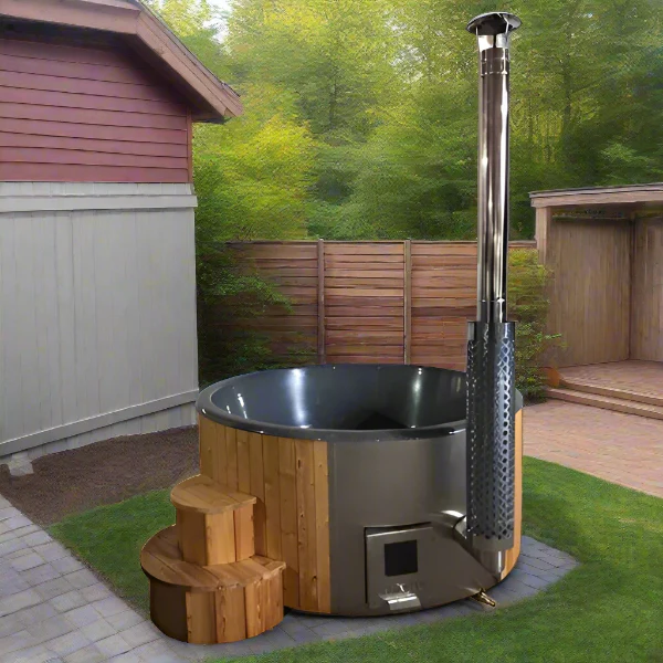 SaunaLife Model S4N Wood-Fired Hot Tub - Image 3