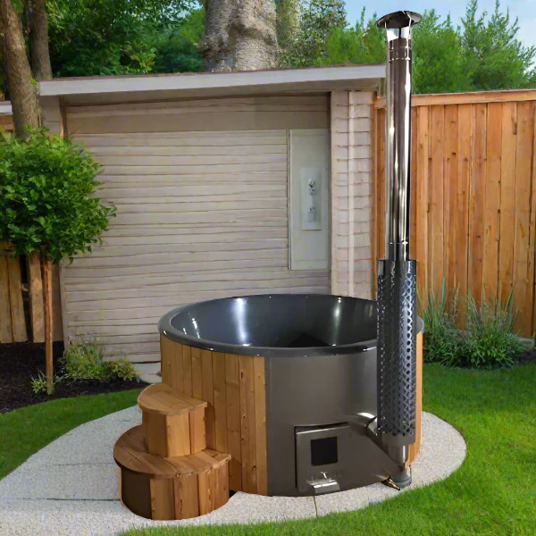 SaunaLife Model S4N Wood-Fired Hot Tub - Image 7