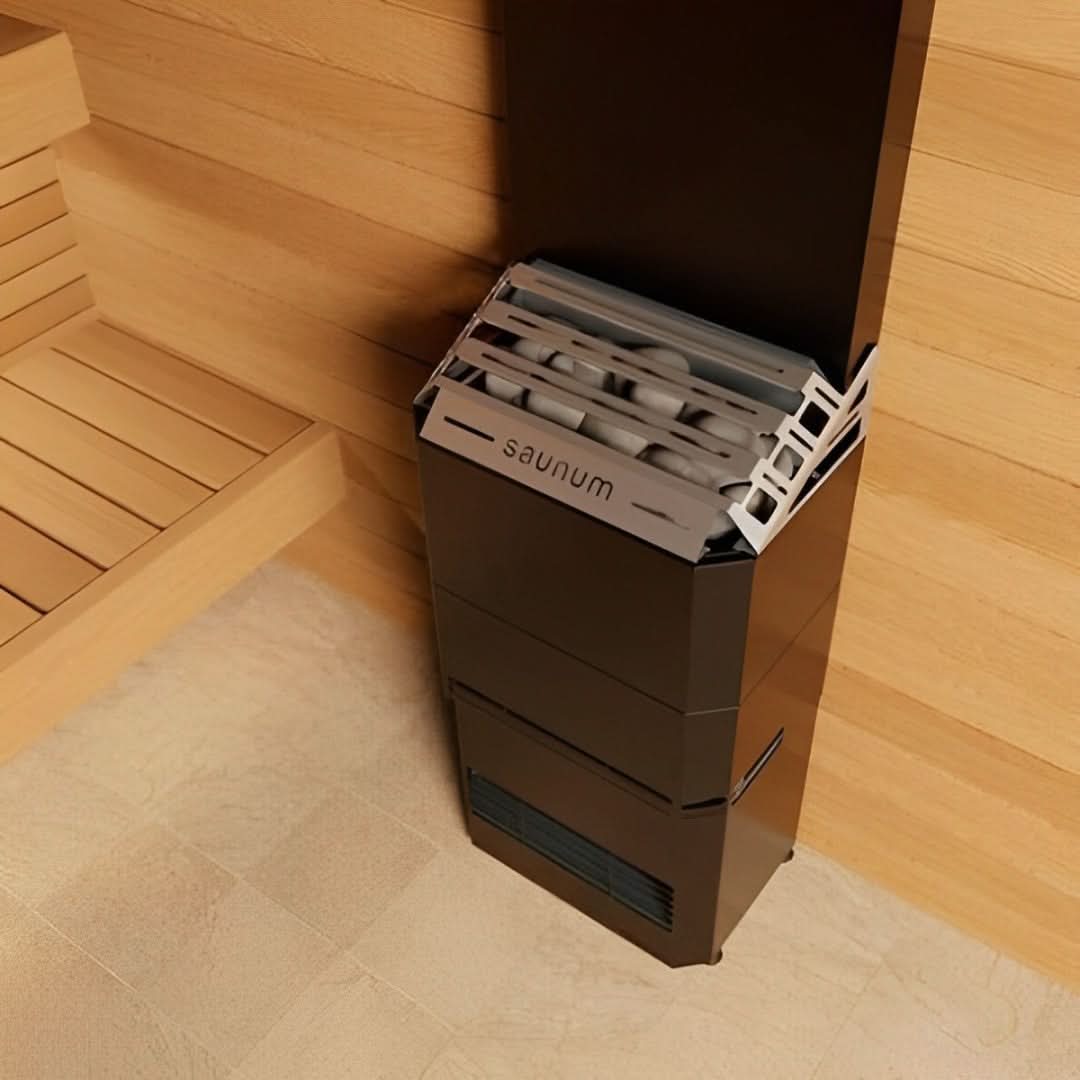 Saunum AIR 5 Sauna Heater Black - Image 3