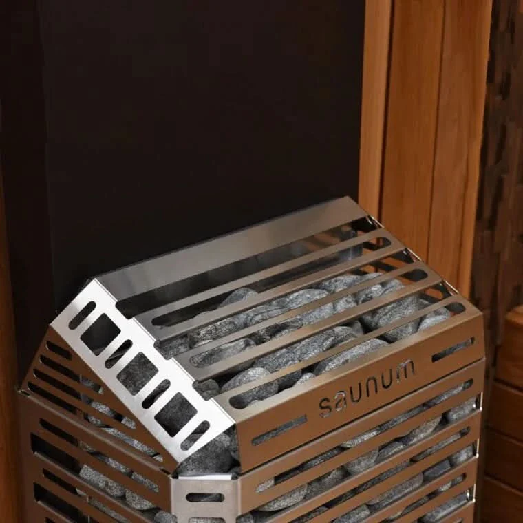 Saunum AIR 7 Sauna Heater Stainless - Image 4