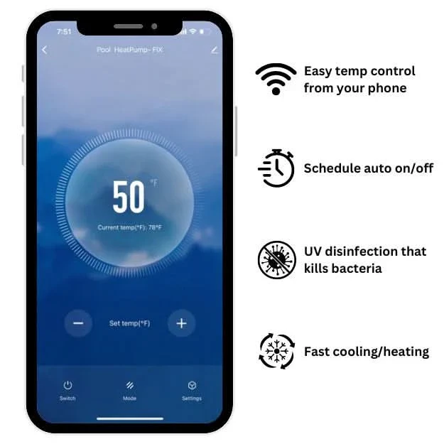 Warrior Max 1 HP Wi-Fi Water Chiller + Heater - Image 8